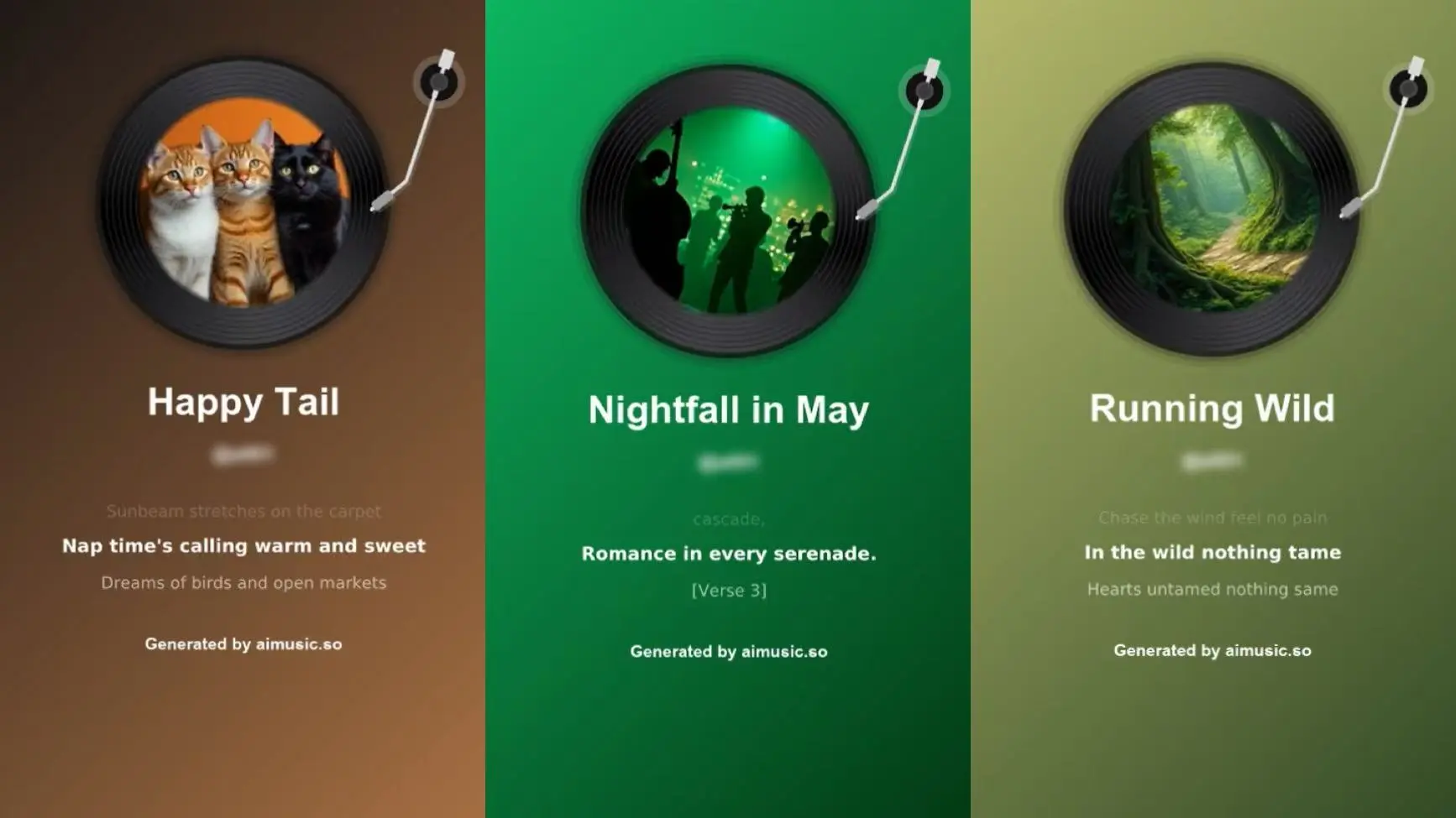 MP4 Lyrics Video Generator